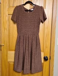 Lularoe Amelia Elegant Dress Zip up